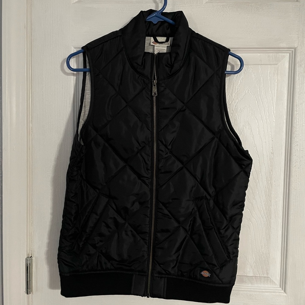 Dickies black vest size small NWT